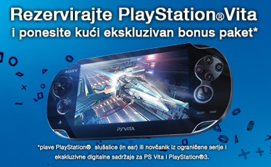 Rezervirajte PlayStation Vita na TISAKmedia Webshopu
